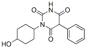 1-(4-Hydroxycyclohexyl)-5-phenylbarbituric acid,4102-01-6,结构式