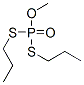 Phosphorodithioic acid S,S-dipropyl O-methyl ester 结构式