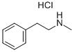 N-METHYLPHENETHYLAMINE HYDROCHLORIDE Struktur