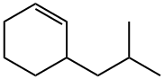 3-(2-Methylpropyl)-1-cyclohexene Struktur