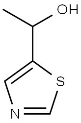 5-ThiazoleMethanol, α-Methyl- Structure