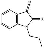1-丙基靛红,41042-12-0,结构式