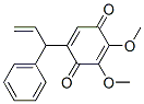 2,3-Dimethoxy-5-(1-phenyl-2-propenyl)-2,5-cyclohexadiene-1,4-dione Structure