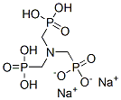 二ナトリウム＝四水素＝［ニトリロトリス（メチレン）］トリス［ホスホナト］ 化学構造式