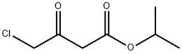 4-クロロ-3-オキソブタン酸1-メチルエチル 化学構造式
