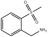 (2-(METHYLSULFONYL)PHENYL)METHANAMINE Structure