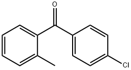 (4-CHLOROPHENYL)(2-METHYLPHENYL)METHANONE Struktur