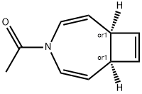 4-Azabicyclo[5.2.0]nona-2,5,8-triene, 4-acetyl-, cis- (9CI),41079-29-2,结构式