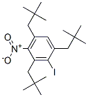 1,3,5-Tris(2,2-dimethylpropyl)-2-iodo-4-nitrobenzene 结构式