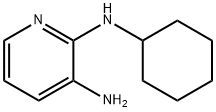 N2-Cyclohexyl-2,3-pyridinediamine, 41082-18-2, 结构式