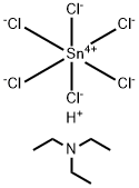 triethylammonium hexachlorostannate(2-),41086-64-0,结构式