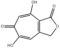 5,8-Dihydroxy-1H-cyclohepta[c]furan-1,6(3H)-dione,41094-03-5,结构式