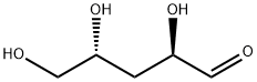 3-脱氧-L-苏式-戊糖,41107-43-1,结构式