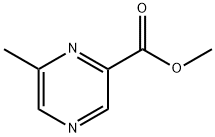 6-METHYLPYRAZINE-2-CARBOXYLIC ACID METHYL ESTER Struktur