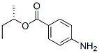 Benzoic acid, 4-amino-, (1S)-1-methylpropyl ester (9CI) Structure