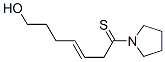 411213-85-9 Pyrrolidine,  1-(7-hydroxy-1-thioxo-3-heptenyl)-  (9CI)