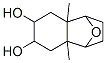 1,4-Epoxynaphthalene-6,7-diol, decahydro-4a,8a-dimethyl- (9CI) Struktur