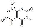 2,4,6(3H)-Pteridinetrione,  1,5-dihydro-1,3-dimethyl-,  8-oxide 结构式