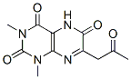 2,4,6(3H)-Pteridinetrione,  1,5-dihydro-1,3-dimethyl-7-(2-oxopropyl)-,411237-27-9,结构式