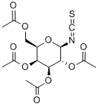 2,3,4,6-Tetra-O-acetyl-β-D-galactopyranosyl isothiocyanate Struktur