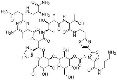 N1-(3-Aminopropyl)bleomycinamide,41138-53-8,结构式
