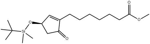 METHYL (R)-(+)-3-(TERT-BUTYLDIMETHYLSILYLOXY)-5-OXO-1-CYCLOPENTENE-1-HEPTANOATE|(R)-(+)-3-(叔丁基二甲基硅氧基)-5-氧代-1-环戊烯基-1-己酸甲酯