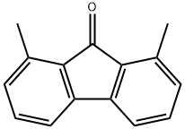 1,8-dimethylfluoren-9-one 化学構造式