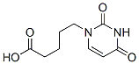 1(2H)-Pyrimidinepentanoic acid, 3,4-dihydro-2,4-dioxo-,4114-00-5,结构式