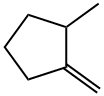 2-Methyl methylenecyclopentane 结构式