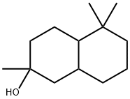 decahydro-2,5,5-trimethyl-2-naphthol Struktur