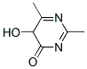 4(5H)-Pyrimidinone, 5-hydroxy-2,6-dimethyl- (9CI),412003-99-7,结构式
