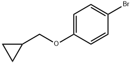 1-Bromo-4-(cyclopropylmethoxy)benzene Struktur