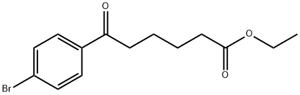 ETHYL 6-(4-BROMOPHENYL)-6-OXOHEXANOATE Structure