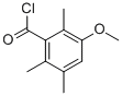 Benzoyl chloride, 3-methoxy-2,5,6-trimethyl- (9CI) Struktur
