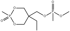포스포닉 산, P-메틸-, (5-에틸-2-메틸-2-옥시도-1,3,2-다이옥사포스포리난-5-일)메틸 메틸 에스테르