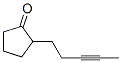 Cyclopentanone, 2-(3-pentynyl)- (9CI) 结构式