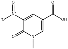 3-Pyridinecarboxylicacid,1,6-dihydro-1-methyl-5-nitro-6-oxo-(9CI) Structure