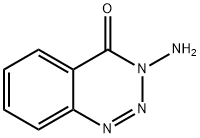 Benzo-1,2,3-triazin-4(3H)-one, 3-amino-,41225-81-4,结构式