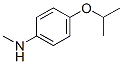 Benzenamine, N-methyl-4-(1-methylethoxy)- (9CI) 化学構造式