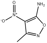 3-甲基-4-硝基异唑-5-胺,41230-51-7,结构式