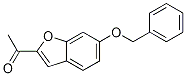 1-[6-(benzyloxy)-1-benzofuran-2-yl]ethan-1-one,412300-33-5,结构式