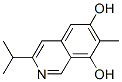 6,8-Isoquinolinediol, 7-methyl-3-(1-methylethyl)- (9CI) 结构式