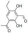 Benzaldehyde, 3-acetyl-5-ethyl-2,6-dihydroxy- (9CI),412338-84-2,结构式