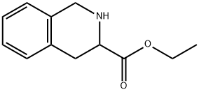 1,2,3,4-四氢异喹啉-3-羧酸乙酯,41234-43-9,结构式