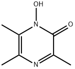 2(1H)-Pyrazinone,  1-hydroxy-3,5,6-trimethyl- 化学構造式