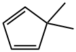 1,3-Cyclopentadiene, 5,5-dimethyl- Structure