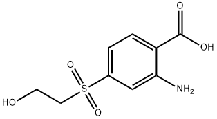 2-[(3-Amino-4-carboxyphenyl)-sulfonyl]-ethanol Structure