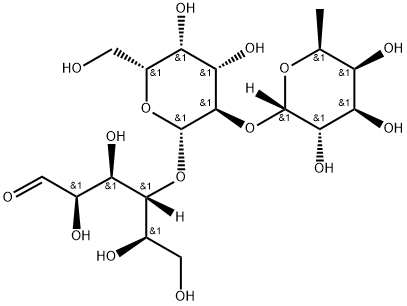 2′-フコシルラクトース 化学構造式