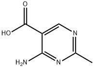 5-Pyrimidinecarboxylic  acid,  4-amino-2-methyl-,  labeled  with  nitrogen-15  (9CI) Struktur