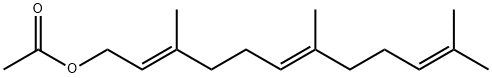 反式,反式-金合欢醇乙酸酯,4128-17-0,结构式
